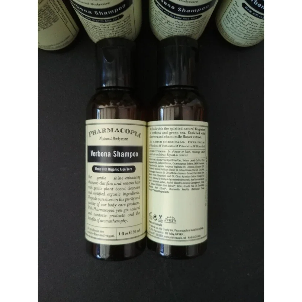 PHARMACOPIA Verbena Shampoo - 1 fl oz Each (Travel Size)